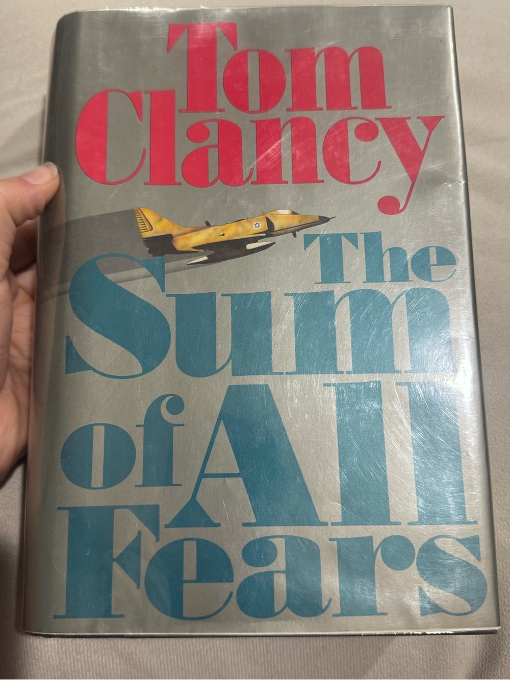 Tom Clancy The Sum of All Fears First Edition Hardcover with DJ